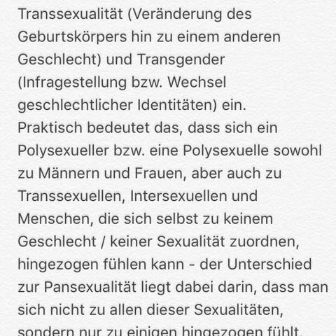 Polysexuell Part 2 - (Sexualität, Unterschied, Geschlecht)