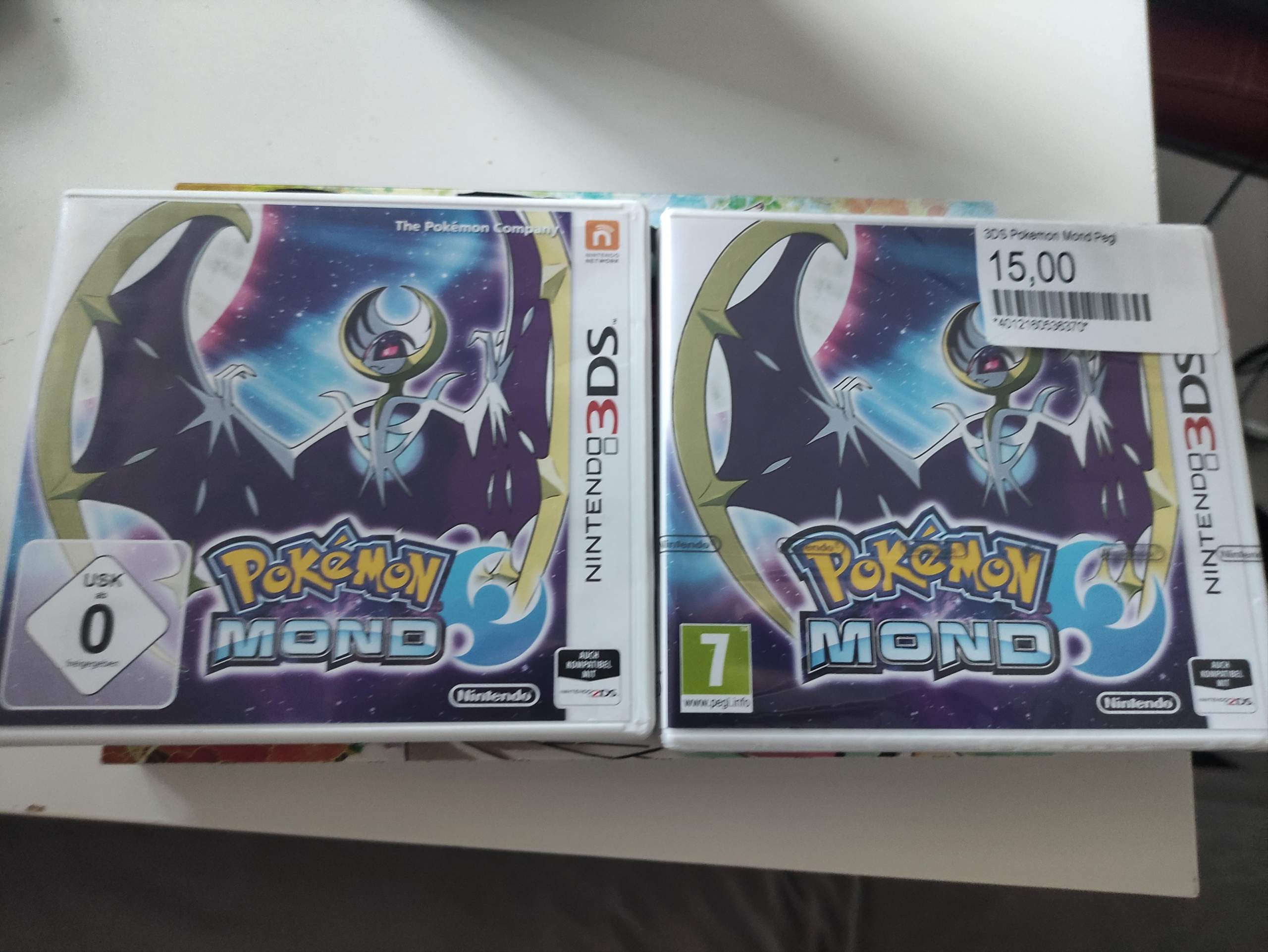 Wo liegt der Unterschied / Pokemon Mond? (Nintendo)