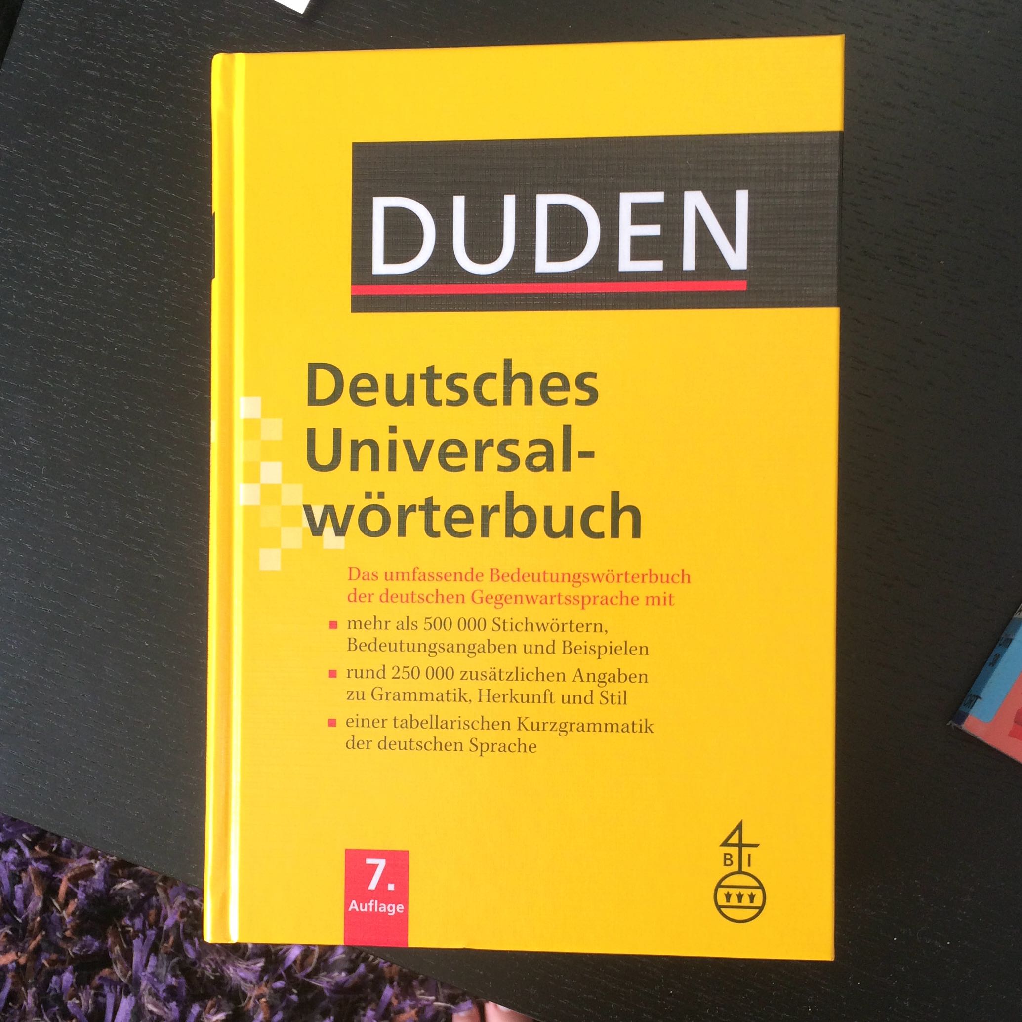 Wörterbuch für Fachabi Deutsch in Bayern! (Abi, Duden)