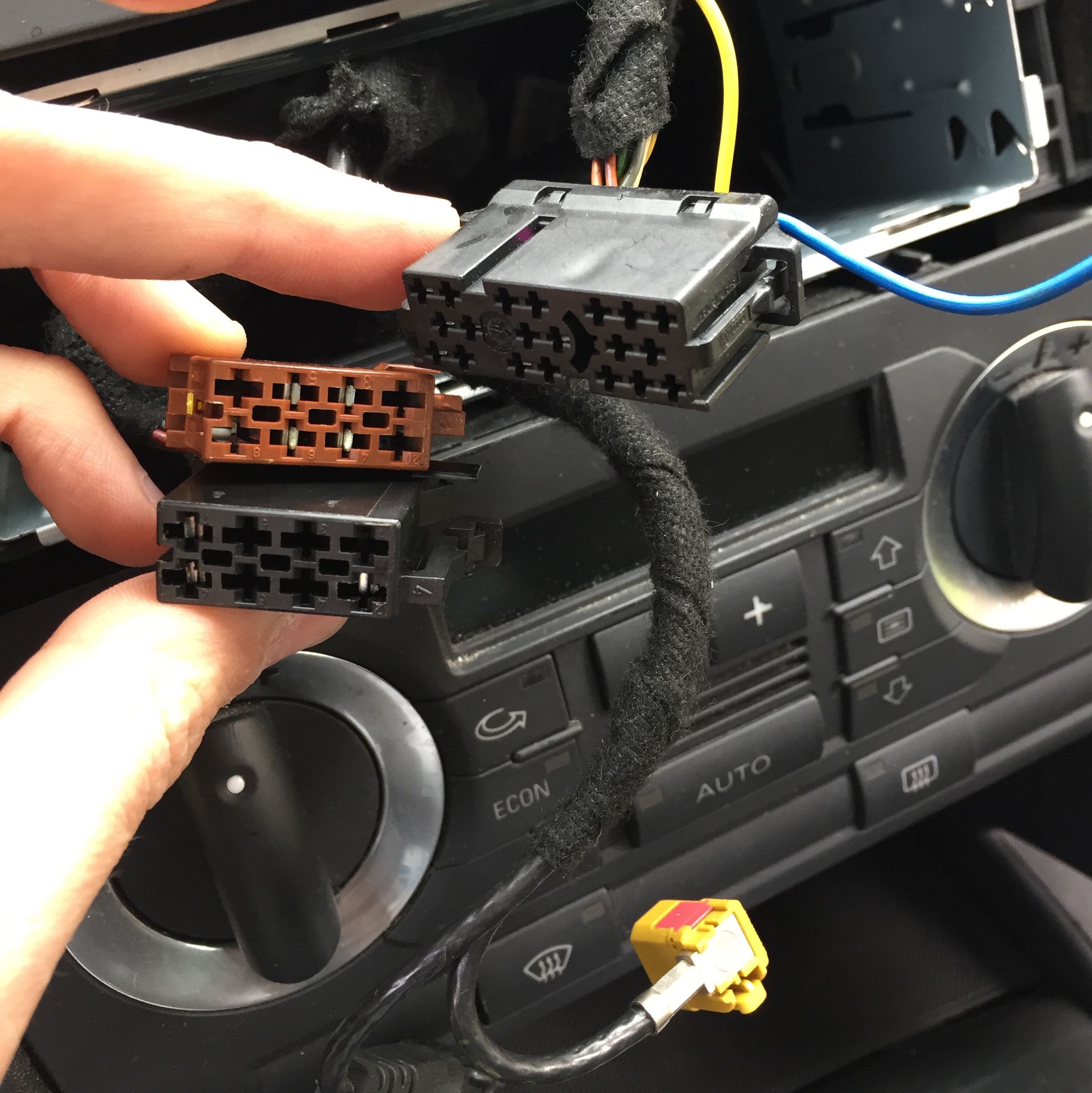 Wofür ist der Radio Stecker? Audi A3 8p (Autoradio)