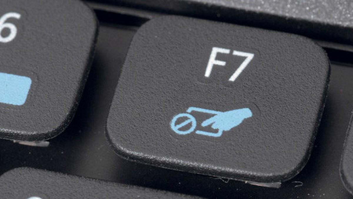 Wofür ist diese Taste (F7)? (Computer, Tastatur, Laptop)