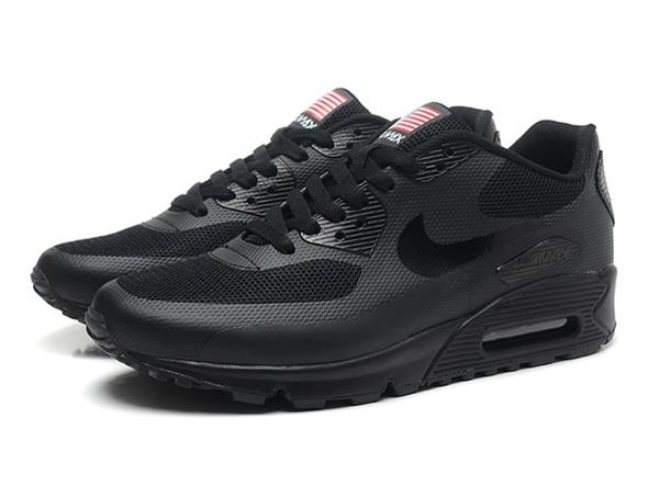 Nike air max 90 hyperfuse black and red best sale