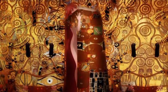 Elfenlied-Der Baum des Lebens von Gustav Klimt - (Anime, Serie, Name)