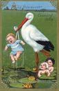Storch mit Kindern - (Baby, Märchen, Mythos)