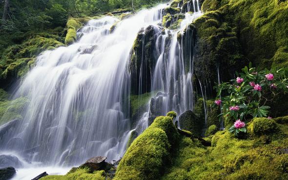 Windows Hintergrundbild Nr. 5 - (Wasser, fall, Wasserfall)
