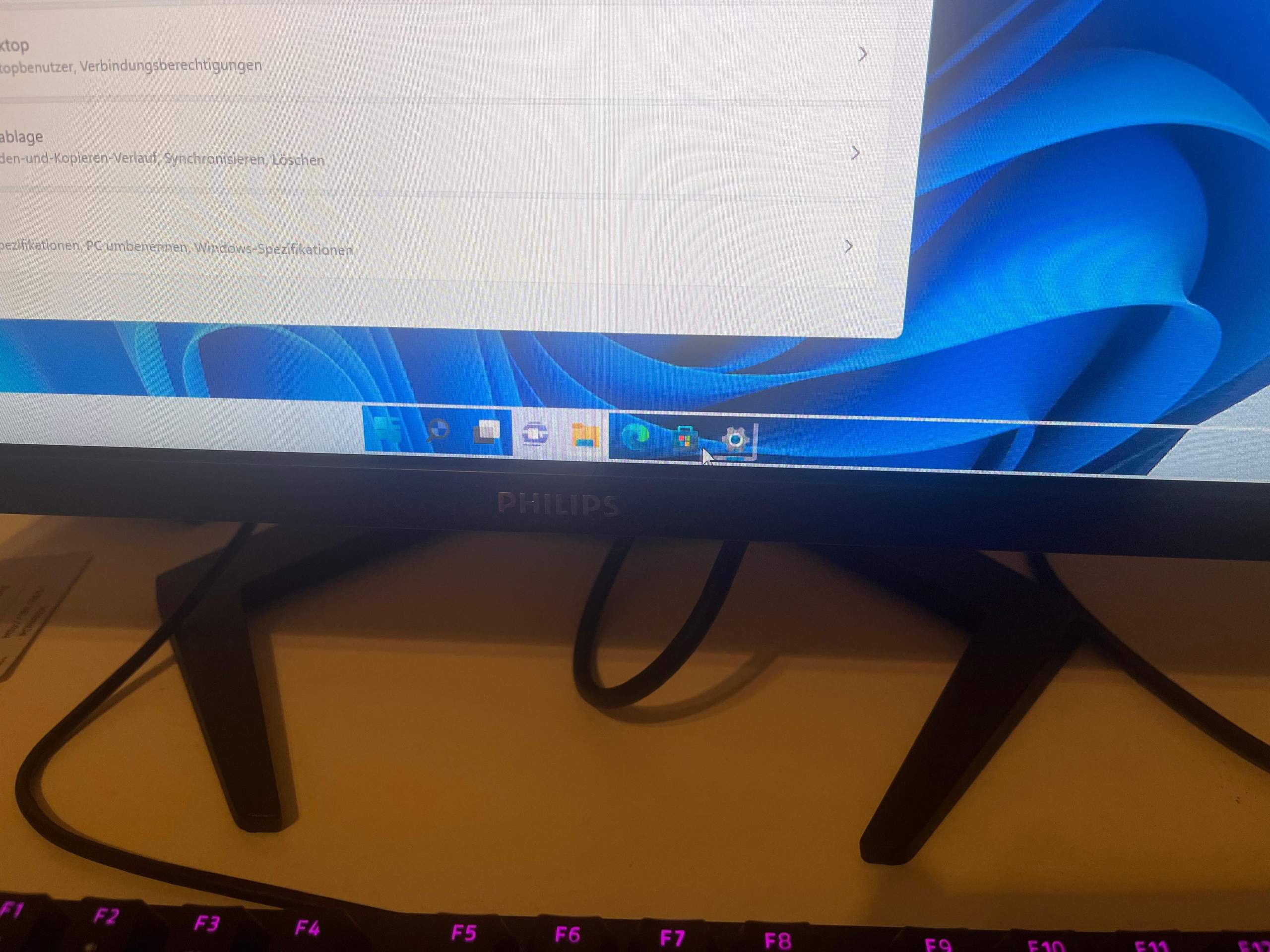 Woher kommt dieses Flackern zustande? Wie löse ich dieses Problem ...