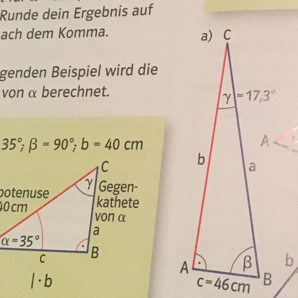 Wann Muss Ich Sinus Cosinus Oder Tangens Anwenden Woher weiß ich, ob ich hier den Sinus, cosinus oder tandenz anwenden