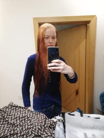 wollte mir die haare bleichen fail