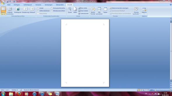 Word 2007 Ecken Entfernen Microsoft