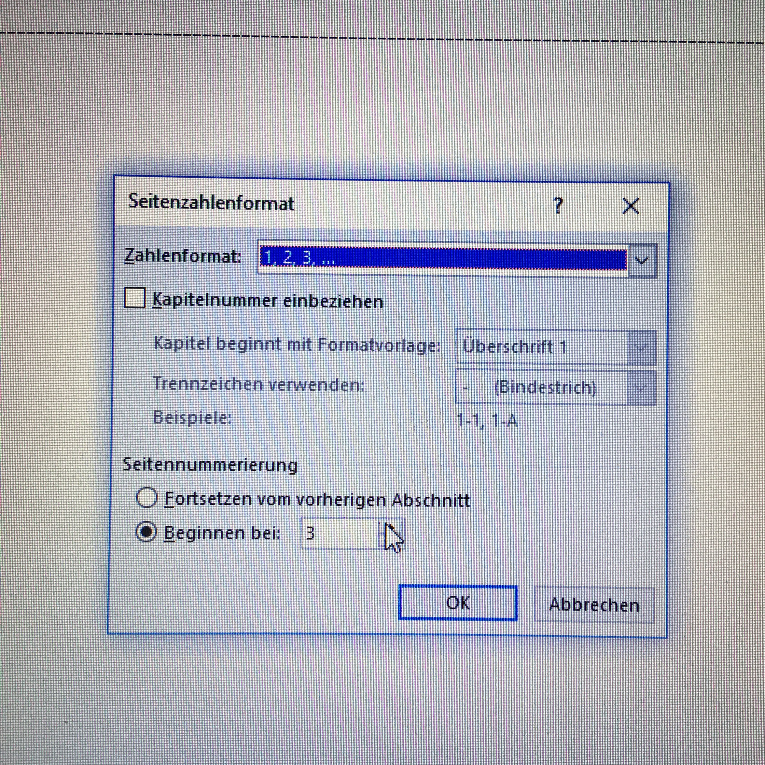 Word 2013 Seitenzahl Ab Seite 3 Openoffice Edv Textverarbeitung