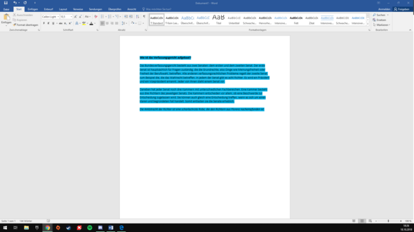 Word 2016 Farbe Vom Text Entfernen Bei Mir Wird Der Text Welchen