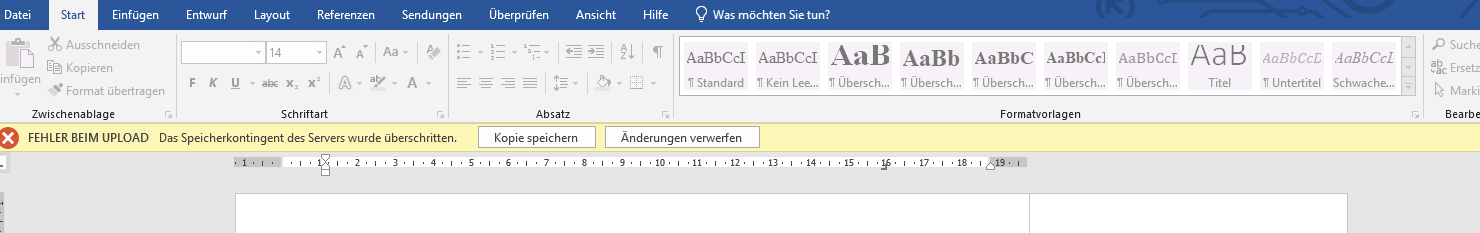 Word 2019 - Wieso wird mir das angezeigt? (Microsoft, Microsoft Word ...