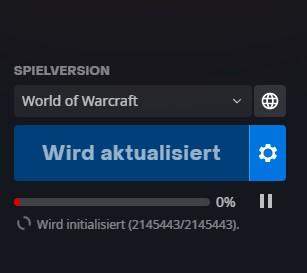 Word Of Warcraft download geht nd?
