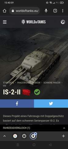 World of Tanks IS-2-II?
