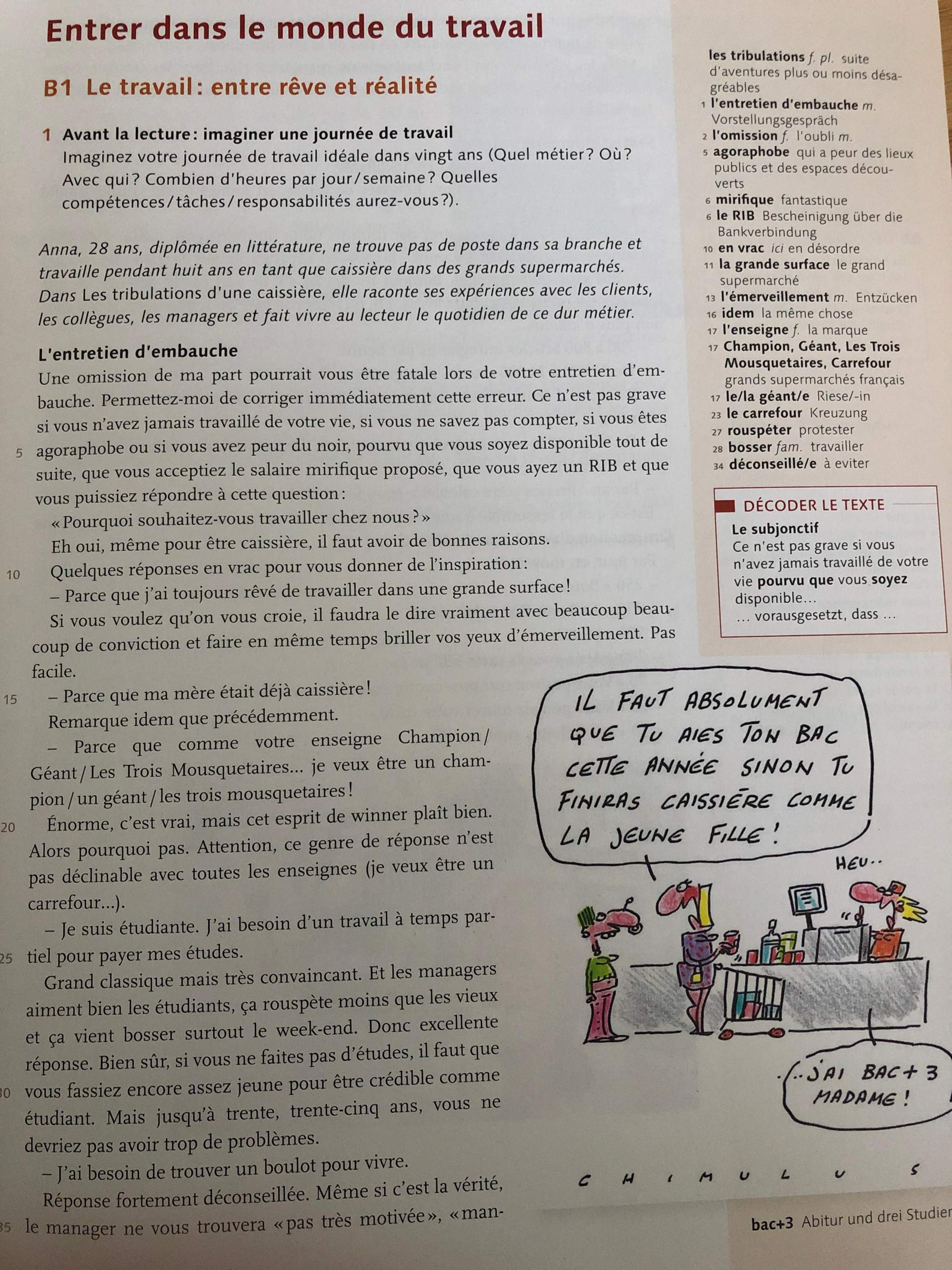 Ich Spreche Kein Französisch Auf Französisch Worum geht es in dem Text auf Französisch? (Schule)
