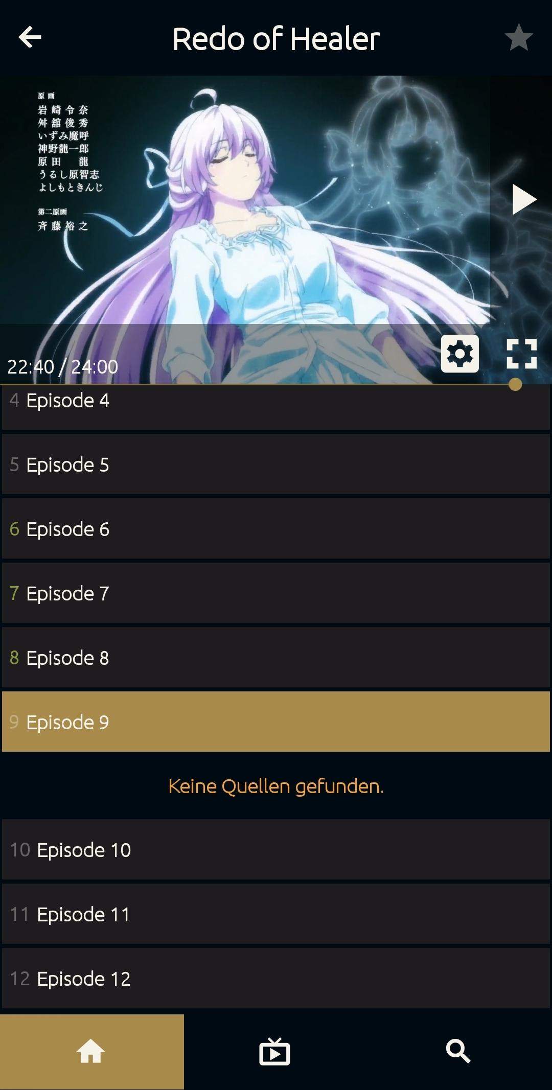 Wo/Wie kann man Redo of Healer Folge 9 und folgend schauen? (Filme und Serien, Anime)