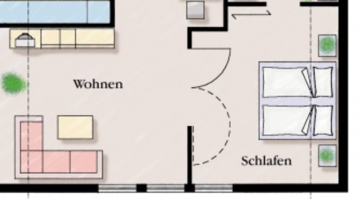 Wohnung Grundriss richtig lesen?