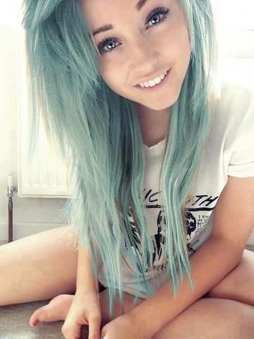 Türkise Haare - (Haare, Farbe)