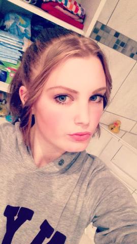 wurde mir lila stehen haare