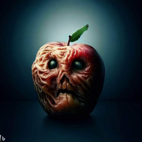 Würdest du diesen Apfel essen?