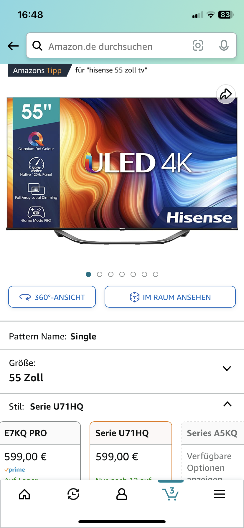 Würdet ihr den für die ps5 kaufen und wenn ja welchen von den beiden? (Fernseher, PlayStation 5
