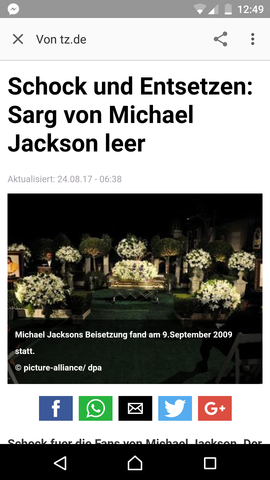Wurde die Leiche von Michael Jackson verbrannt, war die Trauerfeier also nur eine große Show mit einem Leeren Goldsarg?