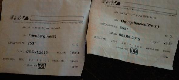 Meine beiden Fahrpreisnacherhebungen - (Recht, Bahn, Deutsche Bahn)