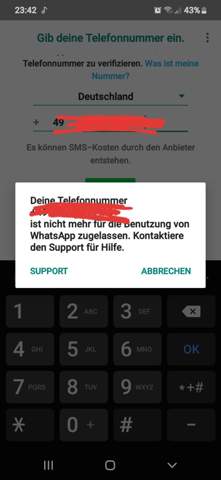 Wartezeit whatsapp verifizierung umgehen fehlgeschlagen Whatsapp verifizierung