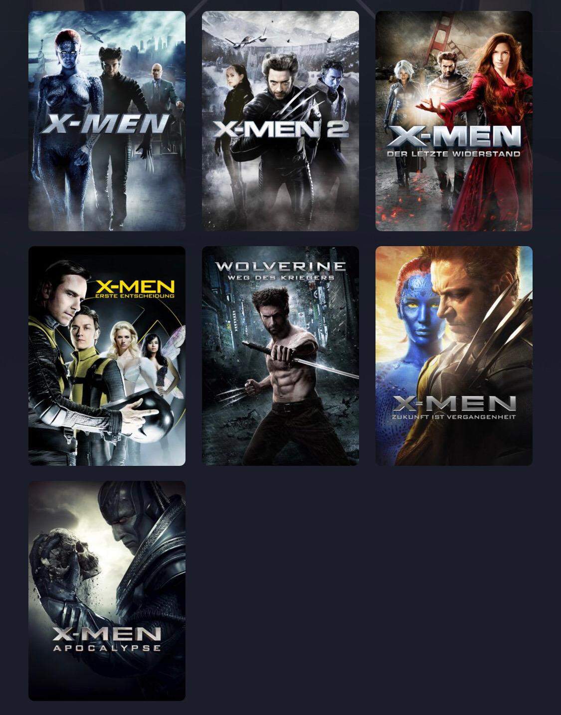 X Man Filme Reihenfolge Computer Film Filme Und Serien