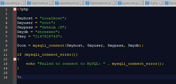 Mysql PhP script - (Computer, Server, HTML)