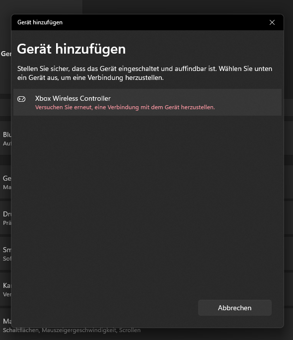 Xbox Elite Controller verbindet sich nicht?