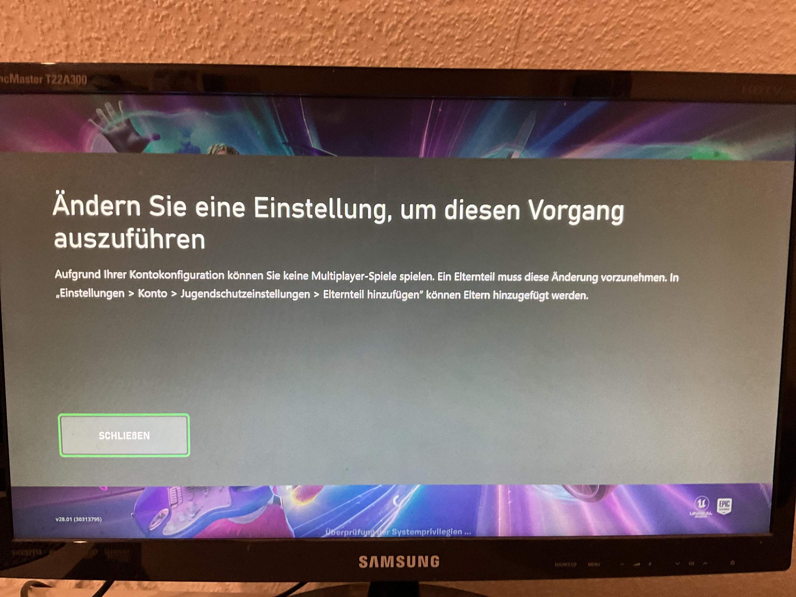 Xbox Multyplayer aktivieren? (Microsoft, Xbox Series S, familysafety)