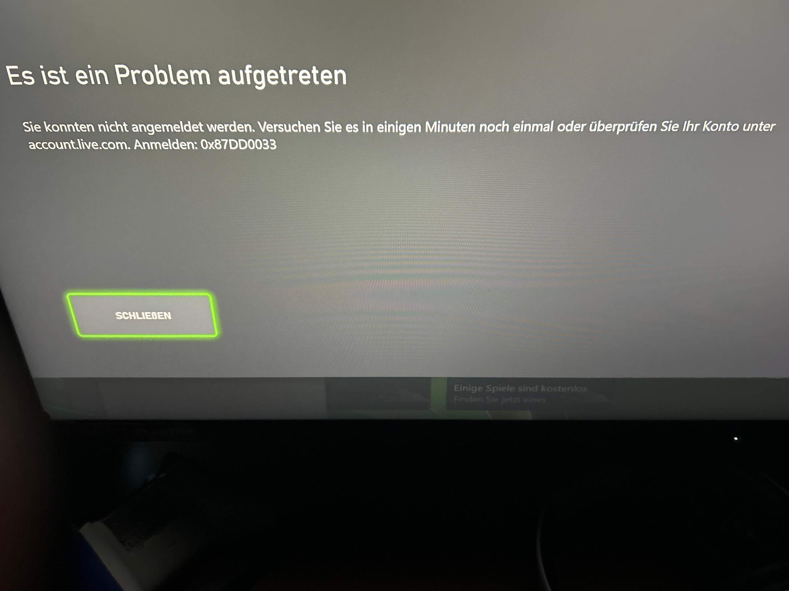 Xbox nicht anmelden? (Microsoft, Xbox Series S)