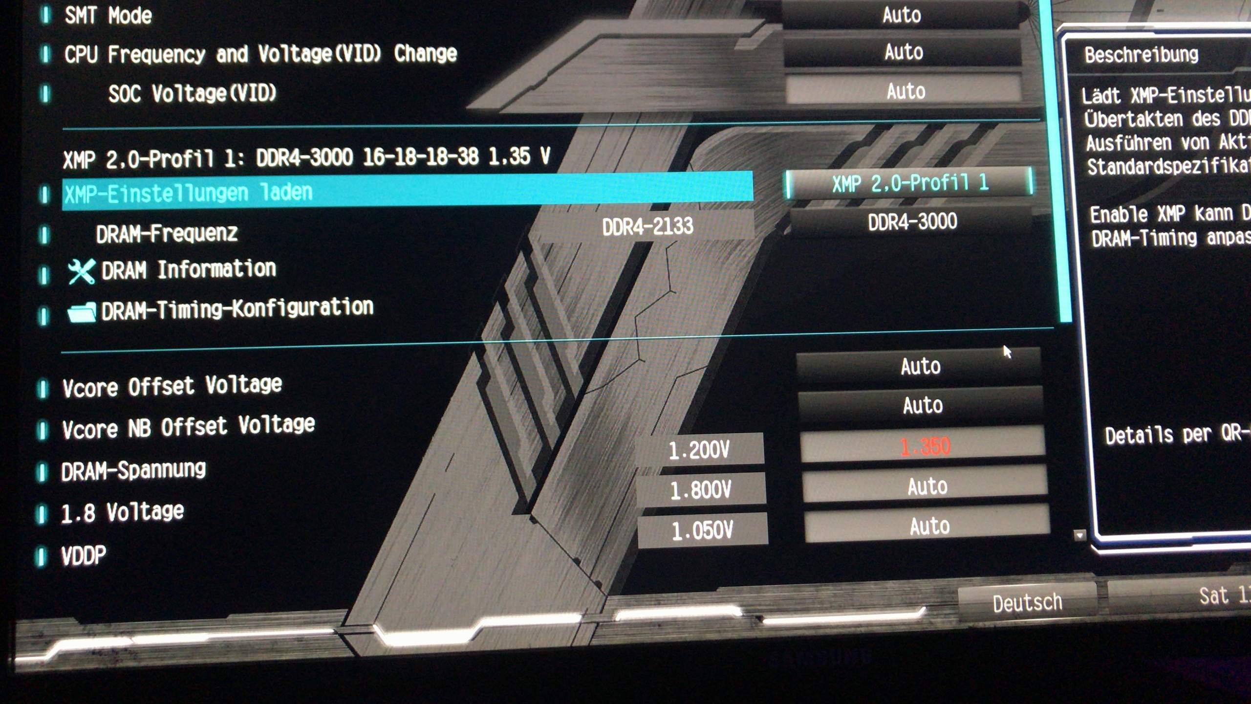 Xmp aktivieren wie? (Computer, Technik, Technologie)