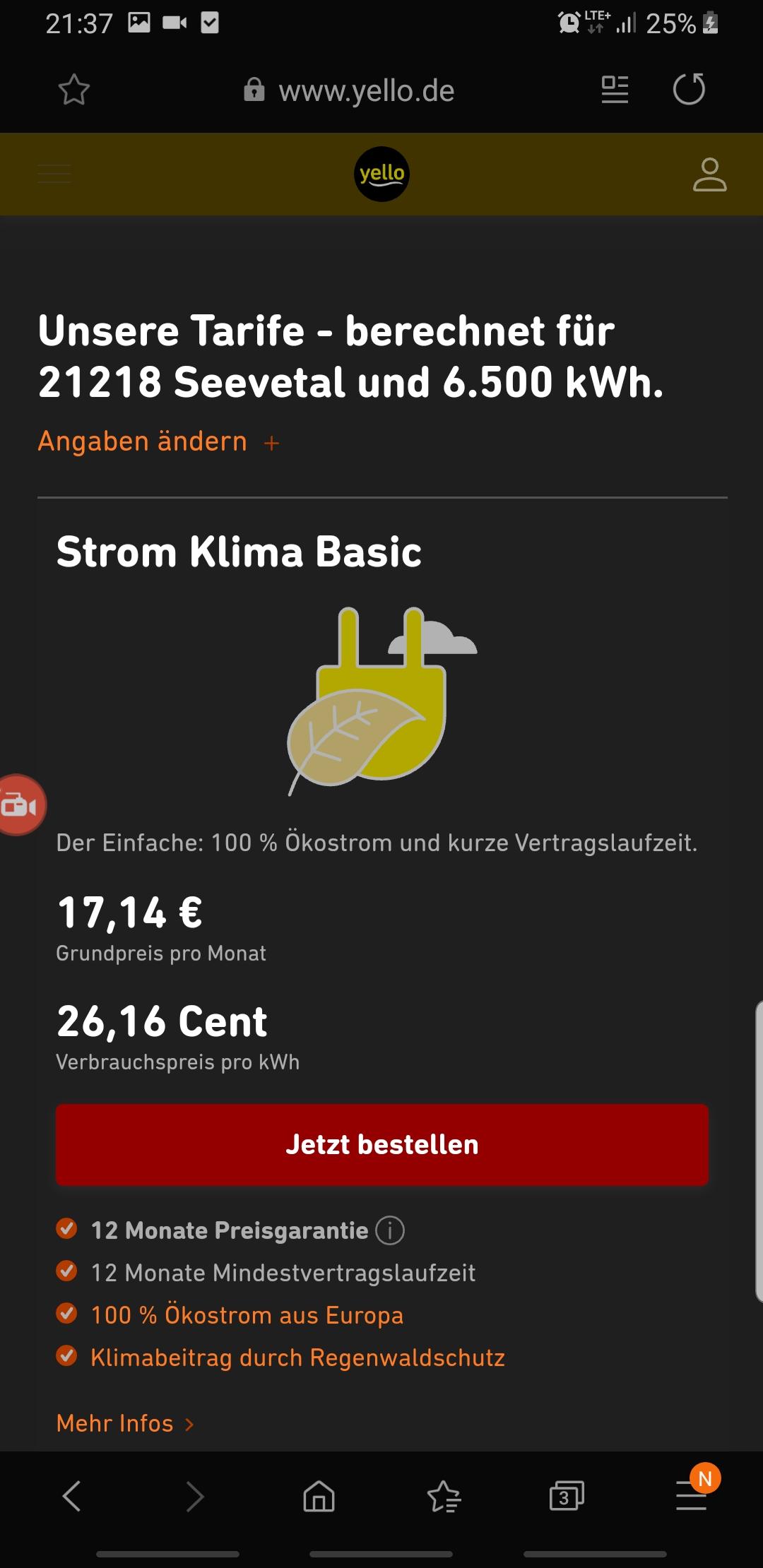 Yello Wirklich So Billig Erfahrung Strom Erfahrungen