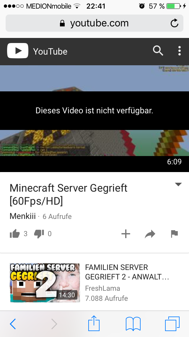 Youtube Video Nicht Verfügbar Handy