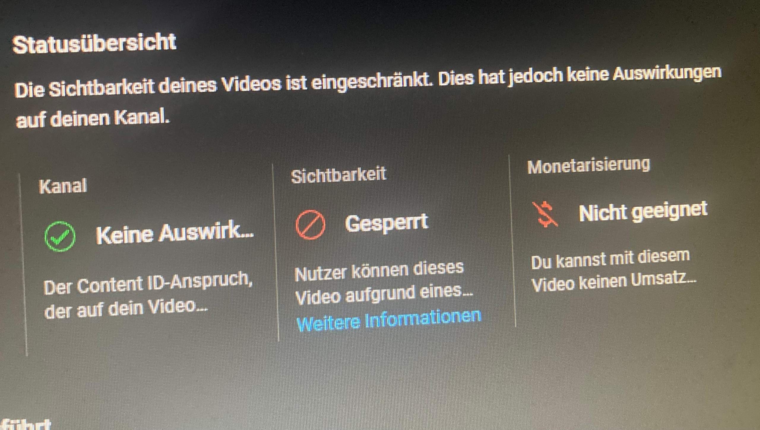 Youtube video kann ich das Videos trotzdem hochladen? (Instagram