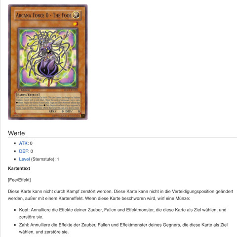 Hier die karte mit dem effekt - (Yugioh, Yu-gi-oh, arkane macht)
