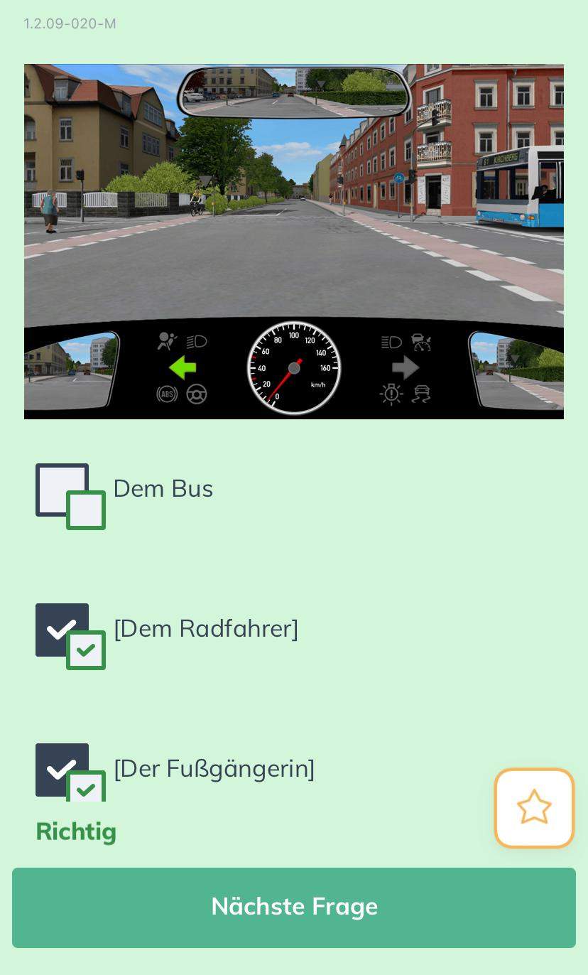 zählt der Radfahrer für euch hier auf dem Bild als Gegenverkehr oder ...