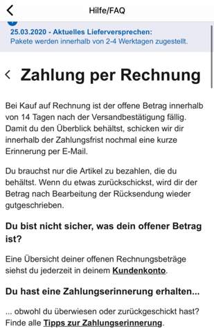 Zahlung Per Rechnung Online Online Shop