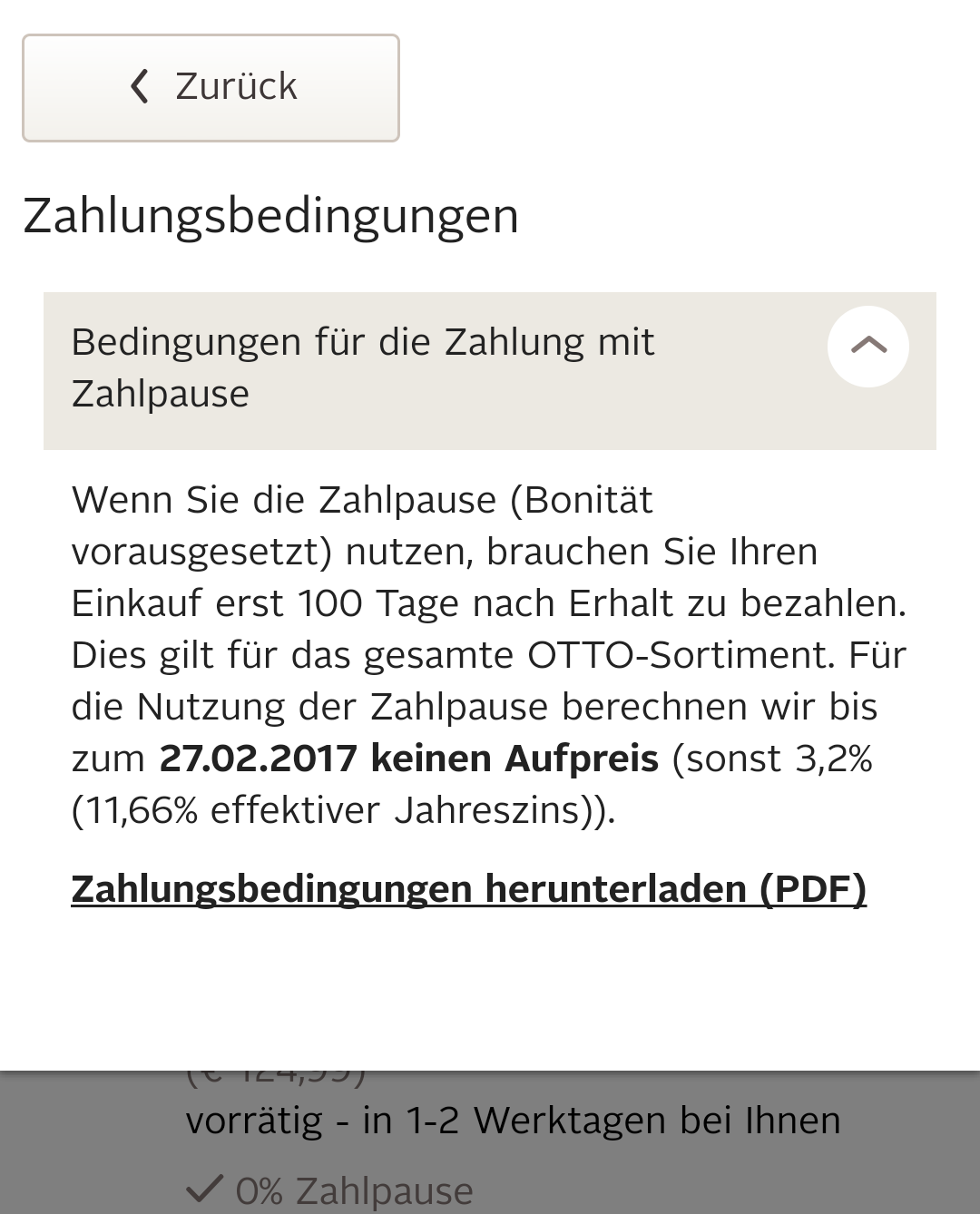 Zahlungspause Auf Otto Brauche Schnellstmoglich Hilfe Bestellung