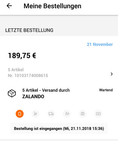 Zalando bestellung wartend Zalando bestellung wartend