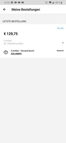Zalando Bestellung Seit 3 en Auf Wartend