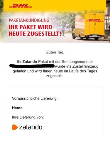 Zalando Paket Kommt Nicht An Dhl Post Versand Lieferung