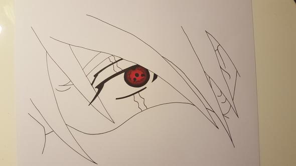 Zeichnung Kreativer Gestalten Anime Farbe Zeichnen