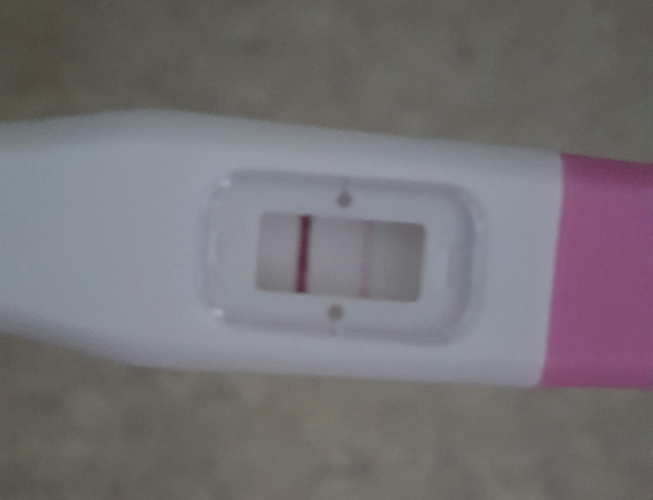 Lange schwangerschaftstest positiv wie Schwangerschaftstest •