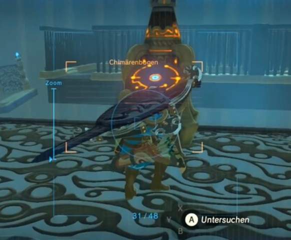 Zelda BOTW Switch Kamera Untersuchung?