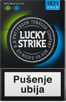 Lucky Strike Orange/Blau - (Zigaretten, Geschmack, Tschechien)
