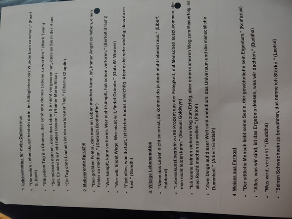 Zitate Bildlich Darstellen Schule Deutsch Spruche