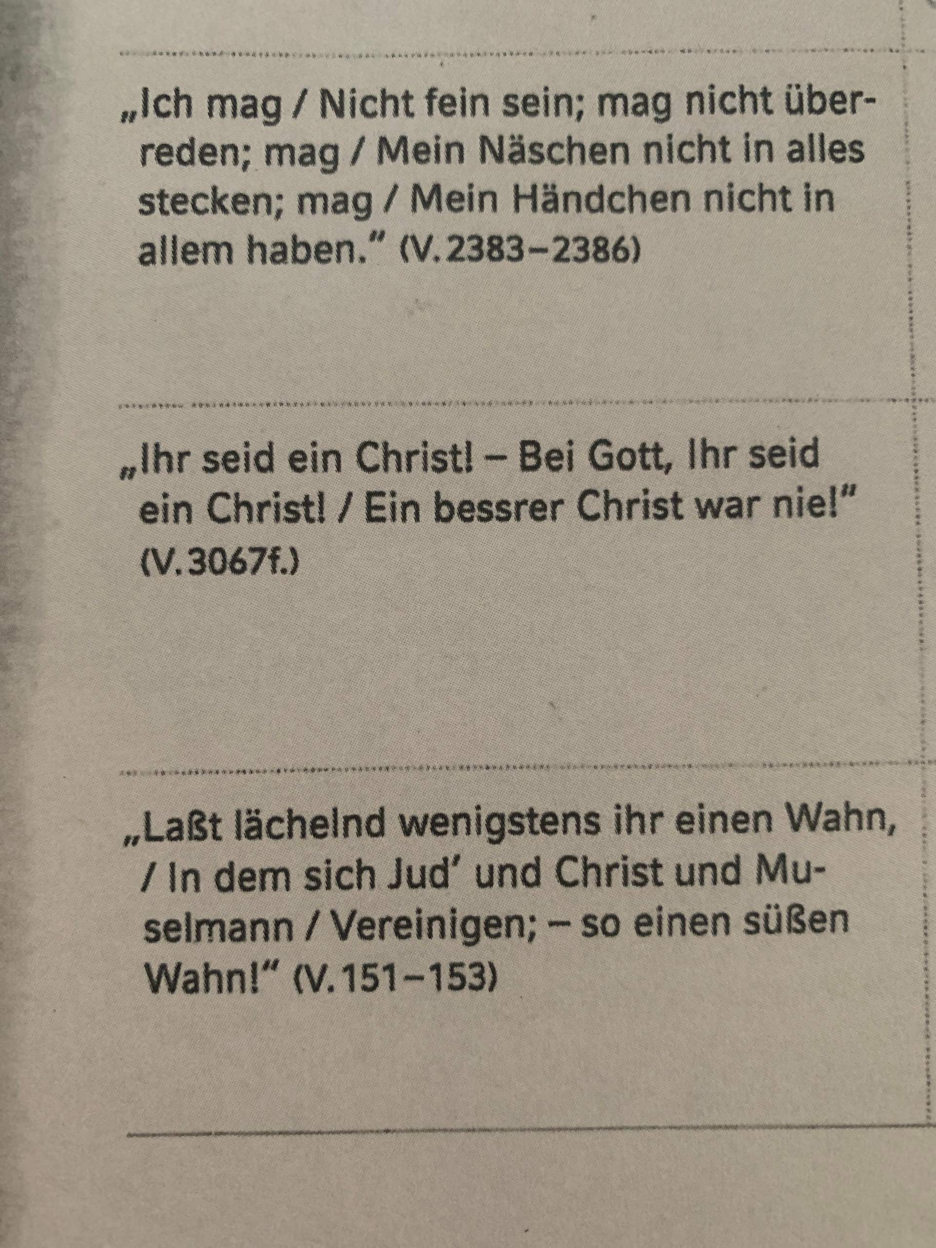 Zitate Von Nathan Der Weise Zitat Erklarung Deutschunterricht 11 Klasse